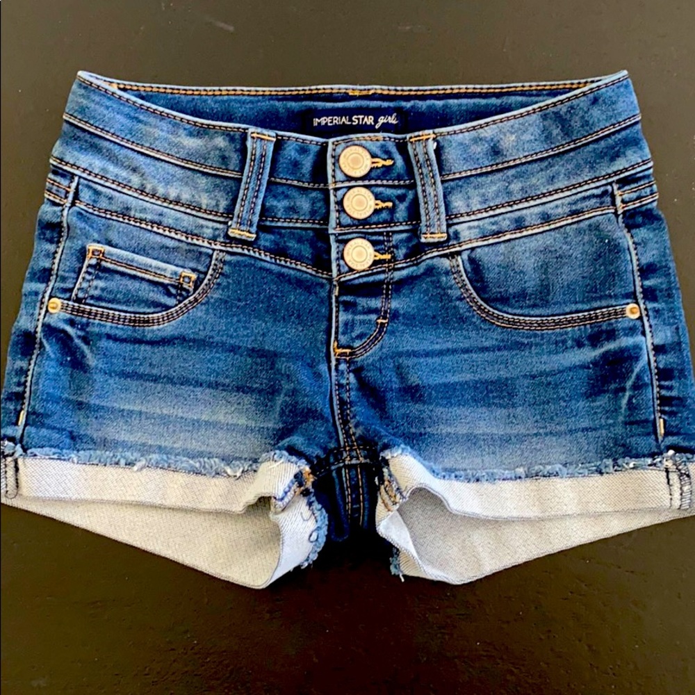 Imperial Star girls denim shorts size 8